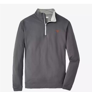 Peter Millar Collegiate Texas Longhorns Quarter Zip Pullover